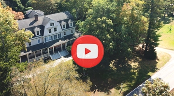 Aerial view of Idylease Inn and surrounding property in Newfoundland, New Jersey